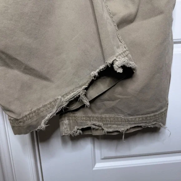 VTG Levi's Cargo Pants Mens 38/30 (40/29) Khaki Loose Straight Baggy Skate Y2K - Picture 8 of 11